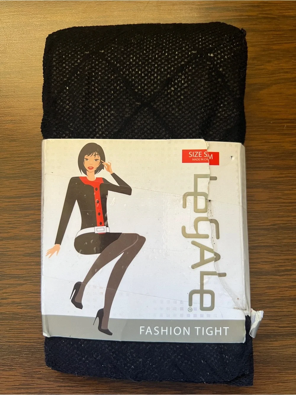 NWT Legale Black Tights - Size Small